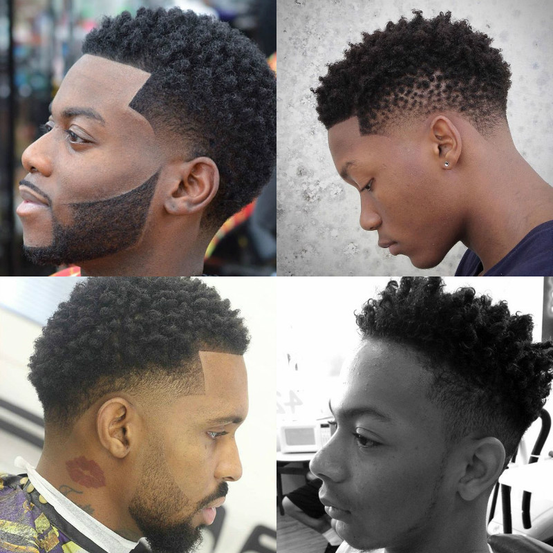 Fade Haircut For Black Men Best Afro Fade Haircut